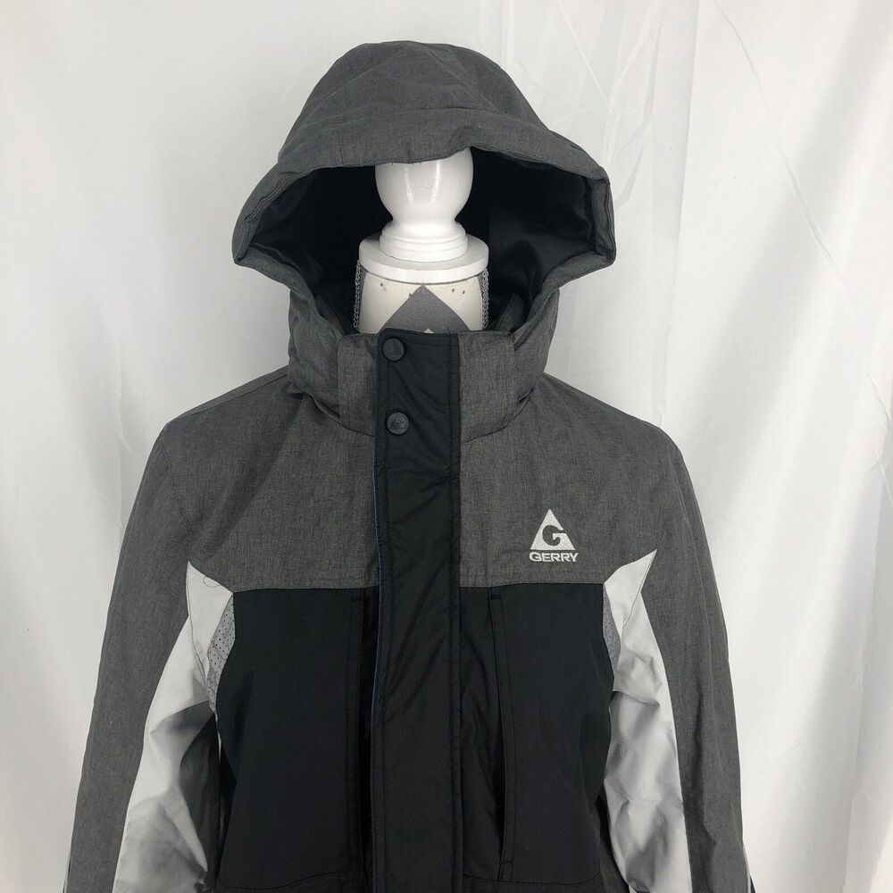 Gerry 3 in 1 Black Shell Only Ski Snowboarding Winter Jacket Coat Large 14/16